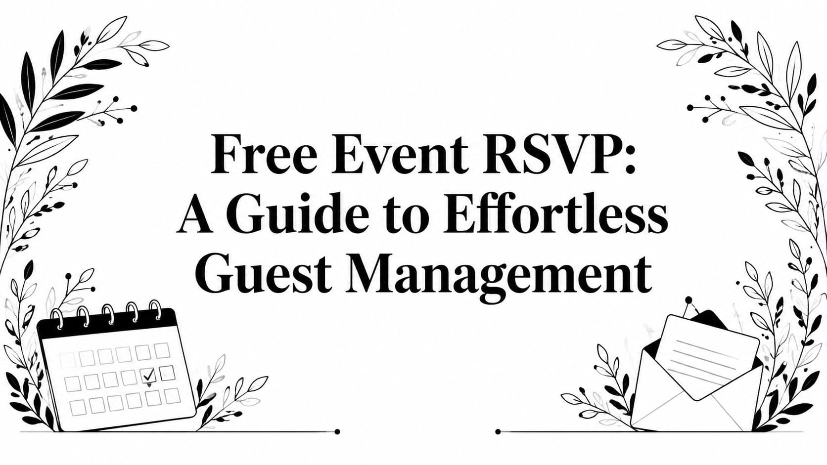Free Event RSVP: A Guide to Effortless Guest Management