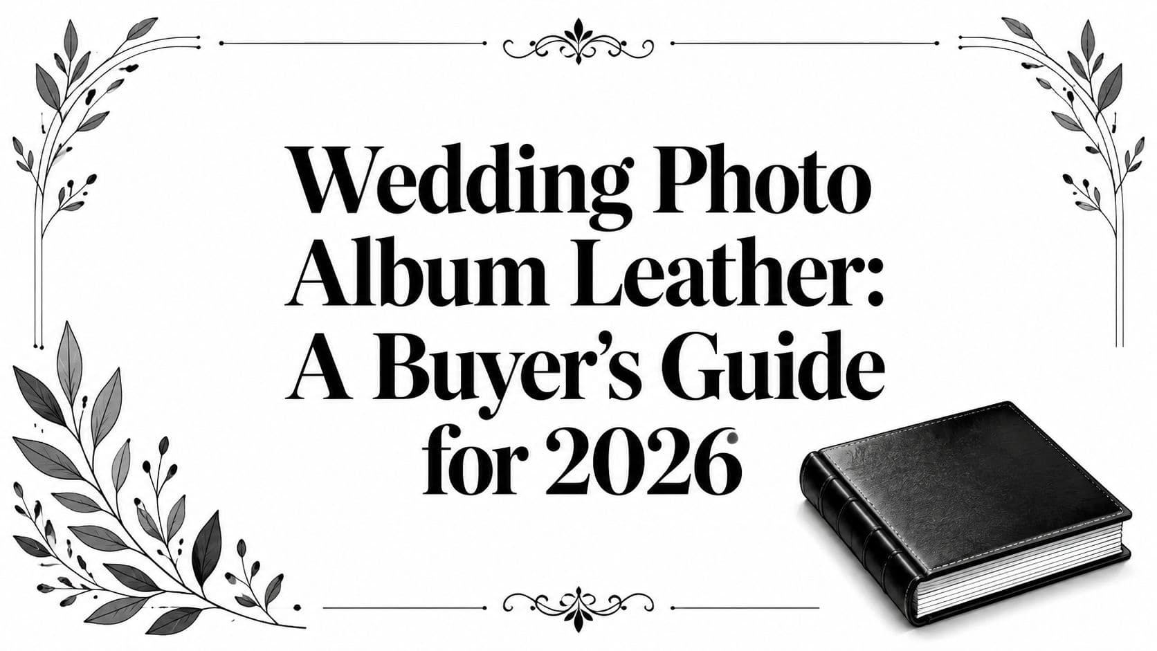 Wedding Photo Album Leather: A Buyer's Guide for 2026